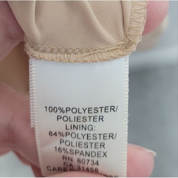 Vintage y2k BCBGMAXAZRIA brown sequins party going out dress size medium - Picture 6 of 8